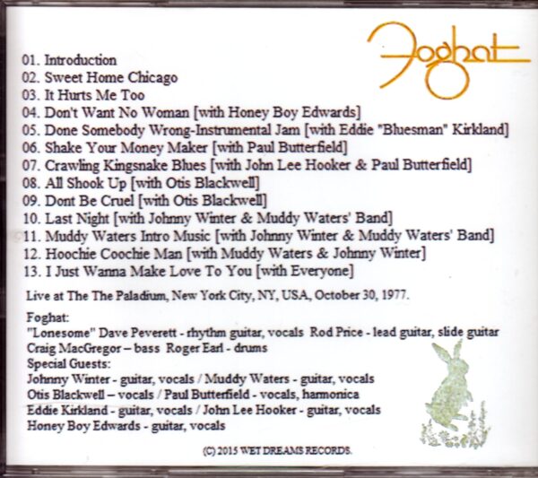 Foghat,John Lee Hooker,Johnny Winter/New York,USA 1977 - Image 2