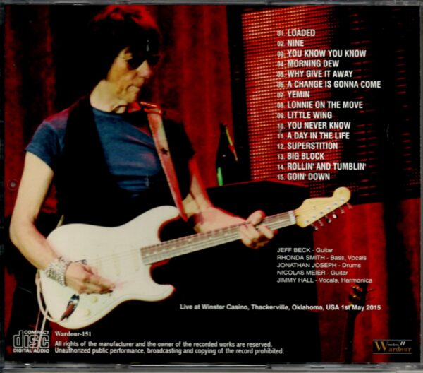 Jeff Beck/Oklahoma,USA 2015 - Image 2