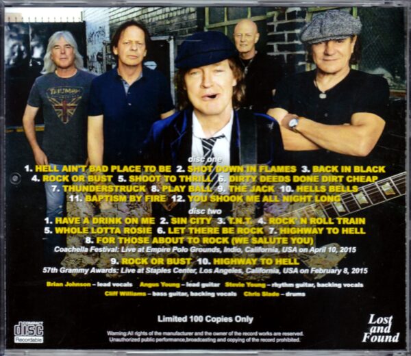 AC/DC/California, USA 2015 - Image 2