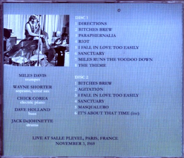 Miles Davis/France 1969 - Image 2