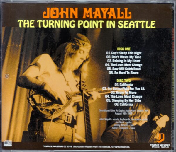 John Mayall/Washington, USA 1969 - Image 2