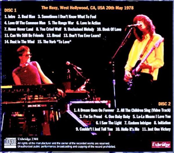 Todd Rundgren/CA,USA 1978 Mike Millard Master Tapes - Image 2