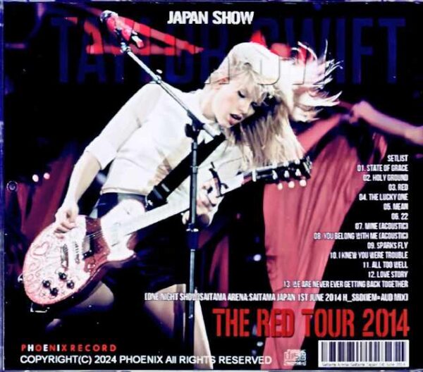 Taylor Swift/Saitama,Japan 2014 IEM Matrix Edition - Image 2