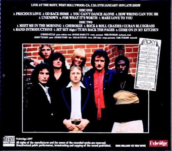 Stephen Stills Bonnie Bramlett Stephen Stills Bonnie Bramlett/CA,USA 1.27 1979 Mike Millard 1 Gen Tapes