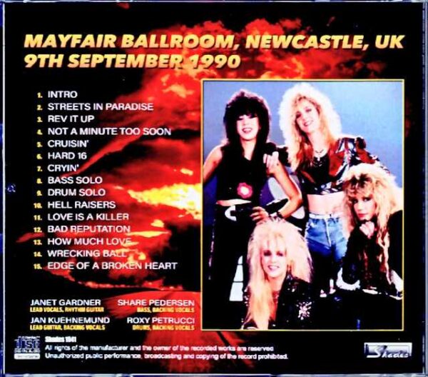 Vixen/England,UK 1990 Complete - Image 2