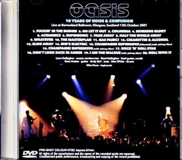 Oasis/Scotland,UK 2001 Upgrade Jewel Version - Image 2