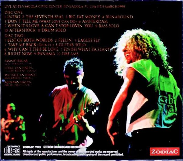 Van Halen/FL,USA 1995 Complete Upgrade - Image 2