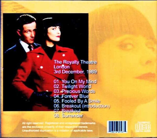 Swing Out Sister/London,UK 1989 - Image 2