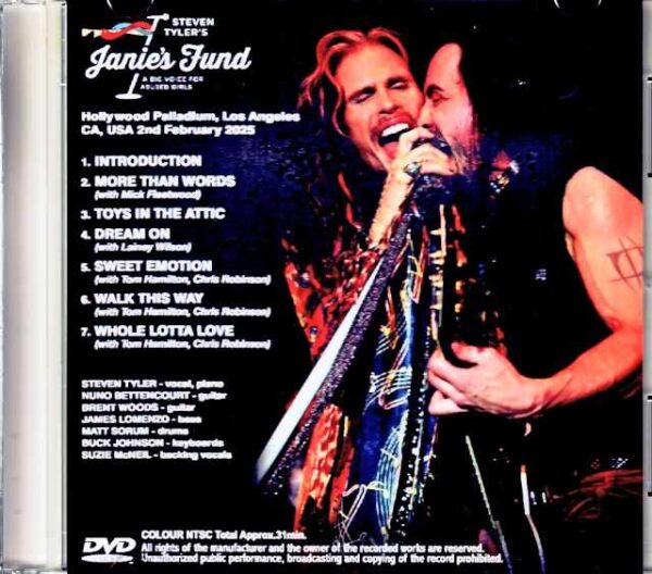 Steven Tyler and Friends Steven Tyler/CA,USA 2025 Jewel Version - Image 2