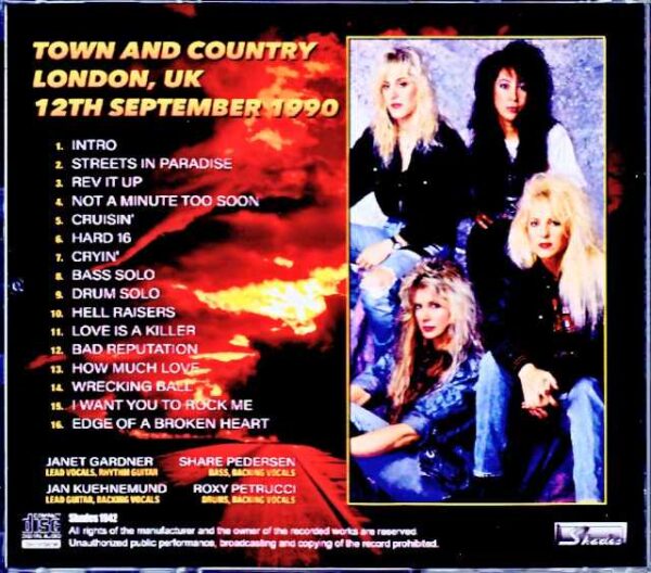 Vixen/London,UK 1990 Complete - Image 2