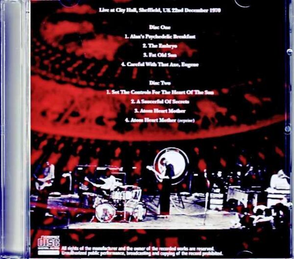 Pink Floyd Pink Floyd/England,UK 12.22.1970 - Image 2