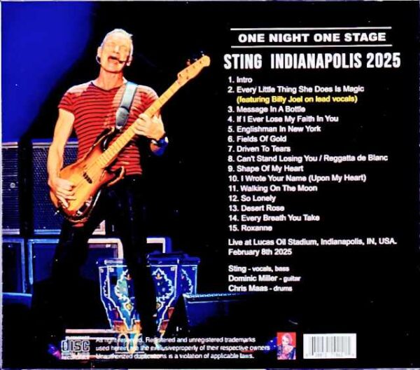 Sting/IN,USA 2025 Complete - Image 2