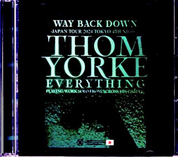 Thom Yorke/Tokyo,Japan 11.24.2024 Complete S & V IEM Matrix Edition