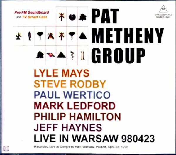 Pat Metheny Group Lyle Mays Pat Metheny Lyle Mays/Poland 1998 S & V