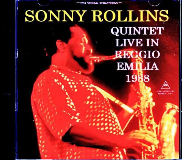 Sonny Rollins/Italy 1988