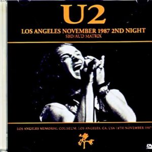 U2 U2/CA,USA 11.18.1987 Complete Upgrade Jewel Version