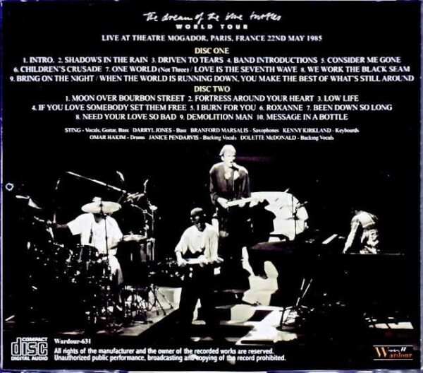 Sting/France 5.22.1985 Complete - Image 2