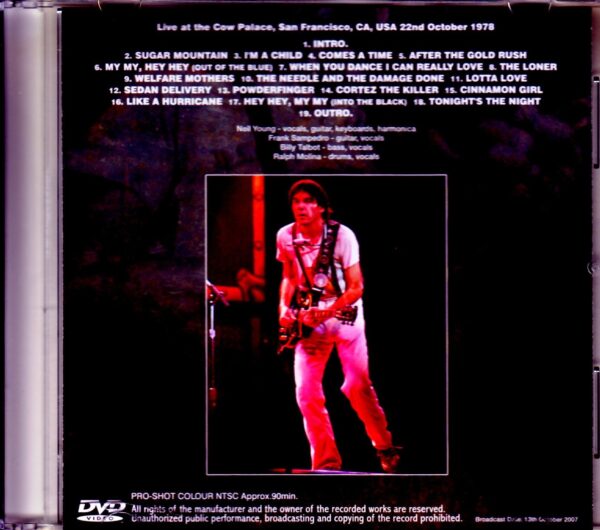 Neil Young/CA,USA 1978 Japanese Broadcast Ver. - Image 2
