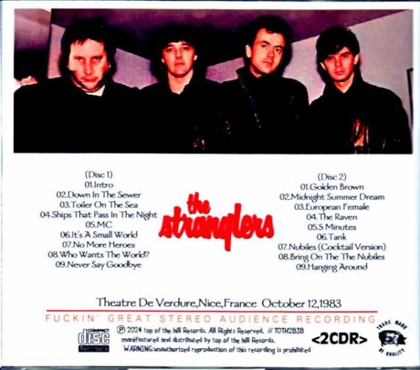 Stranglers/France 1983 - Image 2