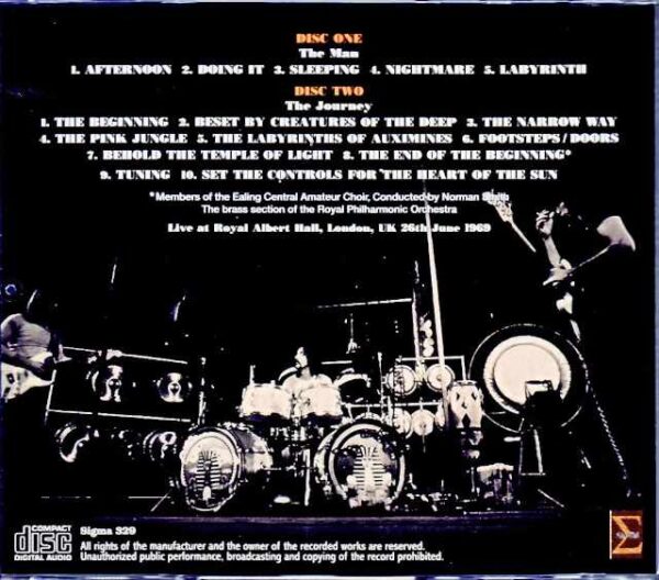 Pink Floyd Pink Floyd/London,UK 6.26.1969 Best Master Edition - Image 2