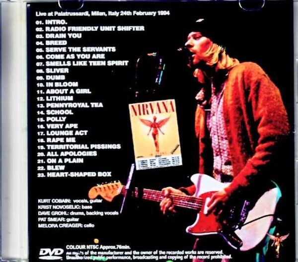 Nirvana/Italy 1994 Complete Jewel Version - Image 2