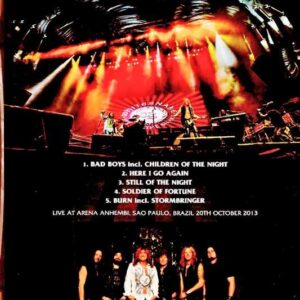 Whitesnake/Brazil 2013 Perfect Quality Edition