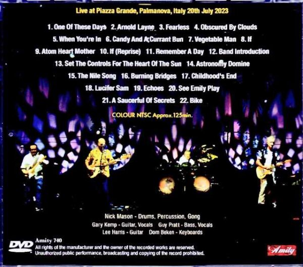 Nick Mason's Saugerful of Secrets Nick Mason/Italy 2023 Complete - Image 2