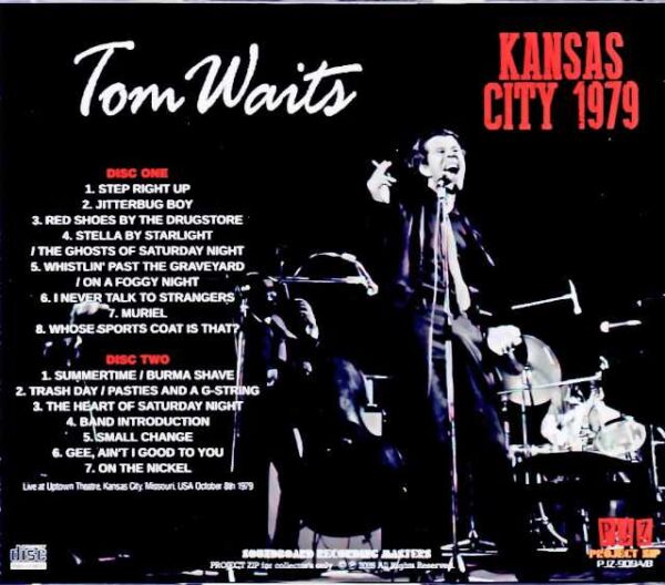 Tom Waits/MO,USA 1979 Soundboard Edition - Image 2