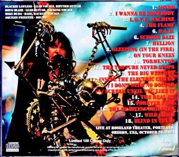 W.A.S.P. Wasp/OR,USA 2024 Complete - Image 2