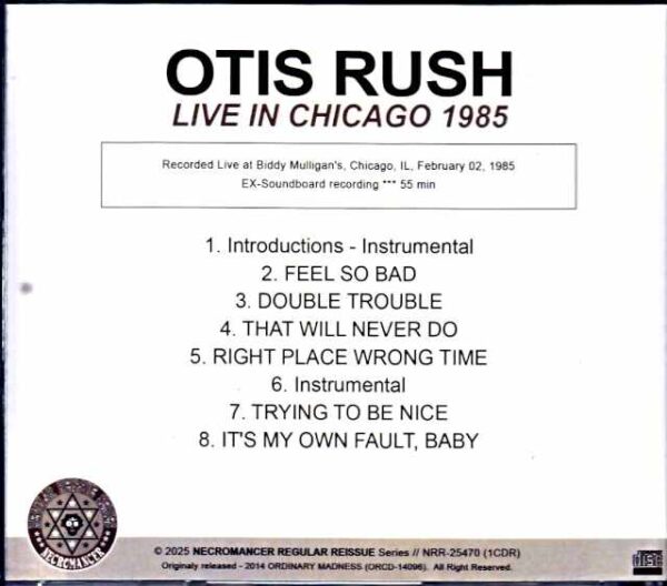 Otis Rush/IL,USA 1985 - Image 2