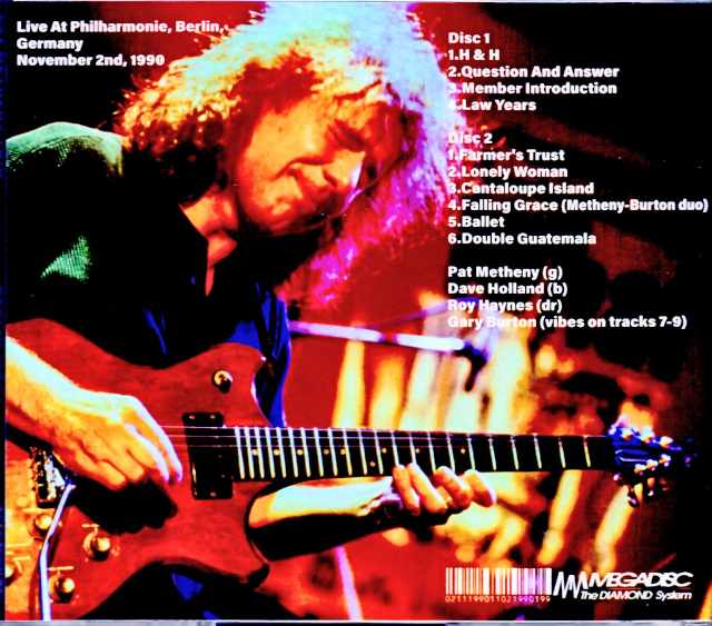 Pat Metheny Trio Gary Burton Pat Metheny Gary Burton/Germany 1990 - Image 2