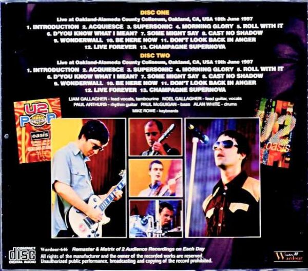 Oasis/CA,USA 1997 2Days Complete Remastered Remix - Image 2