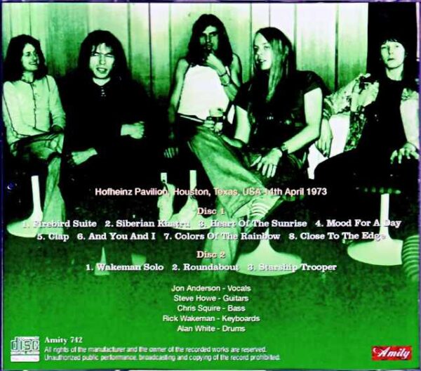 Yes/TX,USA 4.14.1973 - Image 2