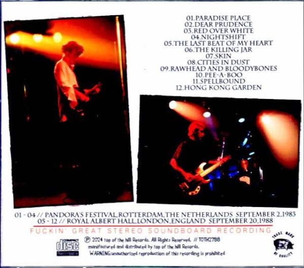 Siouxsie and the Banshees/Netherlands 1983 & mor - Image 2