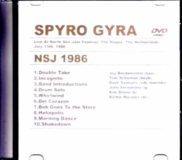 Spyro Gyra/Netherlands 1986 Jewel Version - Image 2