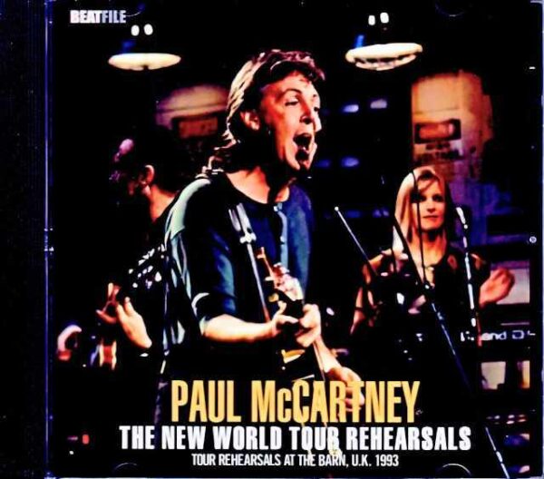 Paul McCartney/Tour Rehearsals England,UK 1993