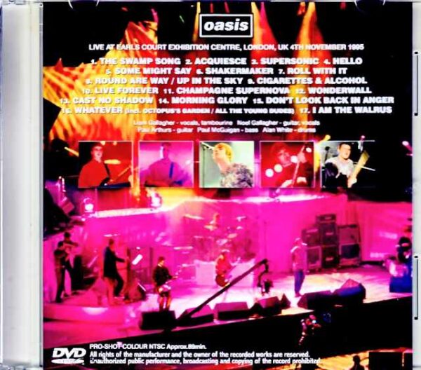 Oasis/London,UK 11.4.1995 Jewel Version - Image 2