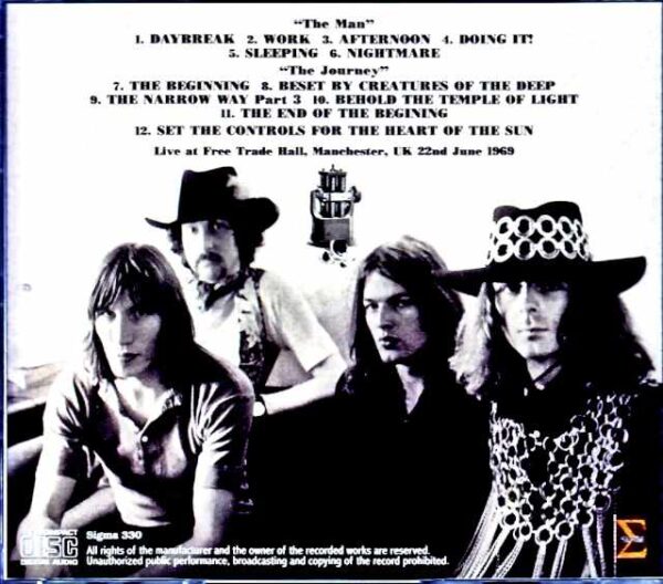 Pink Floyd Pink Floyd/England,UK 6.22.1969 Upgrade - Image 2