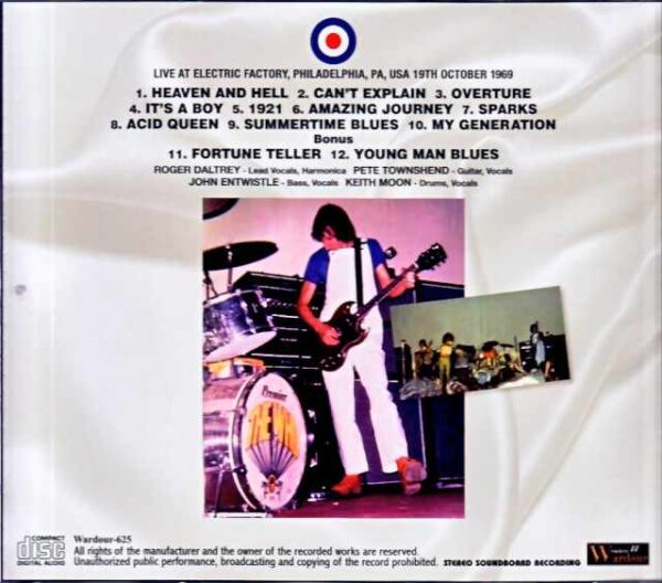 Who,The Who/PA,USA 1969 Upgrade & more - Image 2