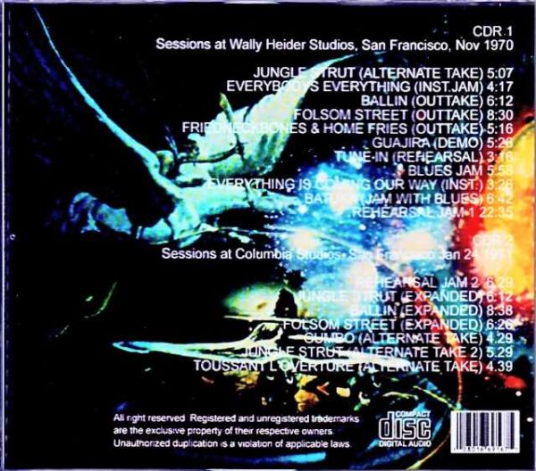 Santana/III Outtakes and Rehearsals - Image 2