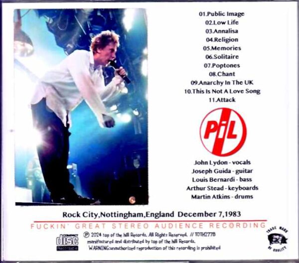 P.I.L. Public Image Limited Public Image Limited/Netherlands 1983 Complete - Image 2