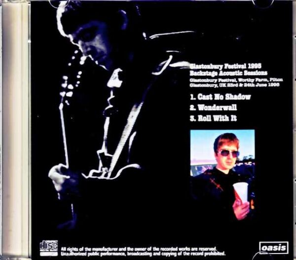 Oasis/England,UK 1995 Backstage Acoustic Sessions - Image 2