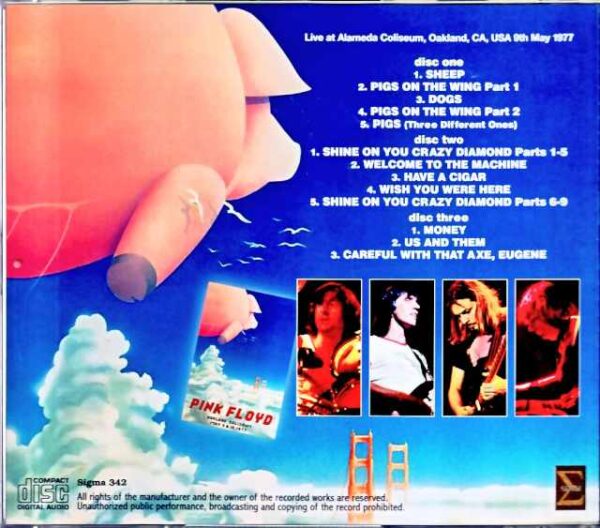 Pink Floyd Pink Floyd/CA,USA 5.9.1977 Upgrade - Image 2