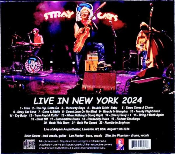 Stray Cats/NY,USA 2024 Complete - Image 2