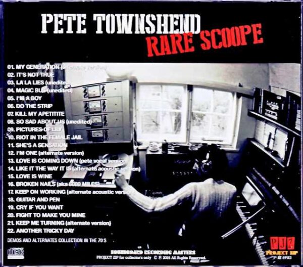 Pete Townshend/Demos and Alternate Collection 1970's - Image 2