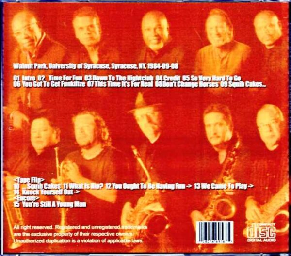 Tower of Power/NY,USA 1984 - Image 2