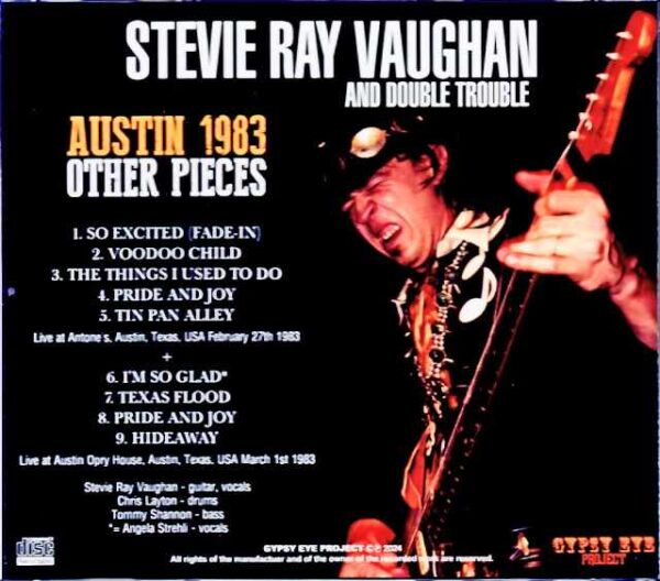 Stevie Ray Vaughan/TX,USA 1983 & more - Image 2