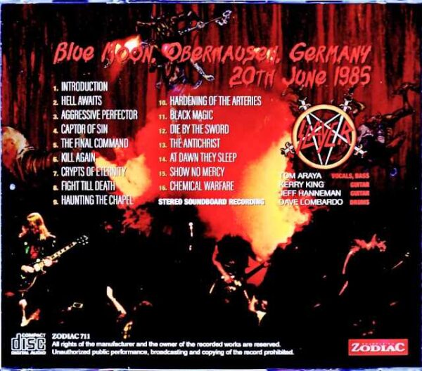 Slayer Germany 1985 Complete Upgrade - Image 2