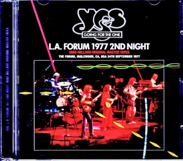 Yes/CA,USA 9.24.1977 Mike Millard Original Master Tapes Upgrade