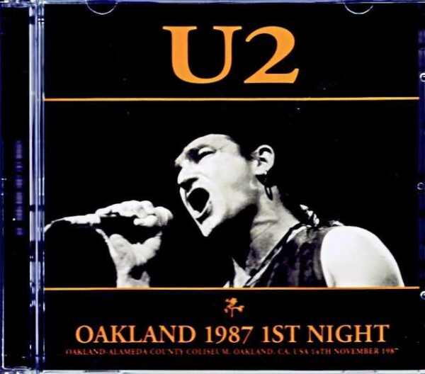 U2 U2/CA,USA 11.14.1987 Complete